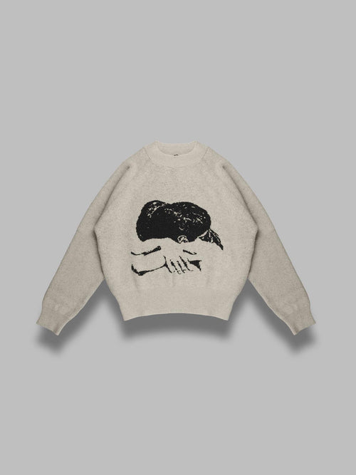 CARNE BOLLENTE your warm embrace sweater da uomo