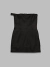 MARINE SERRE virgin wool twill mini dress da donna