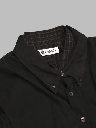 OUR LEGACY double borrowed shirt da uomo