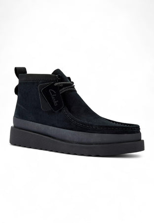 CLARKS Scarpa Uomo Clarks 26183461 BLACK SUEDE da uomo
