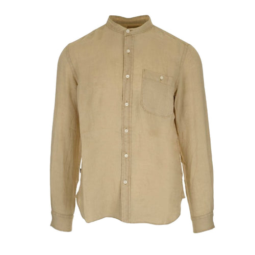 Woolrich - Ut2558 Camicia M/l 723 Beige WOSI0046MR da uomo