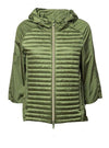 SAVE THE DUCK Save The Duck - Irme14 Carolynn Coat Capp. 50000 Cactus Green D44170W da donna