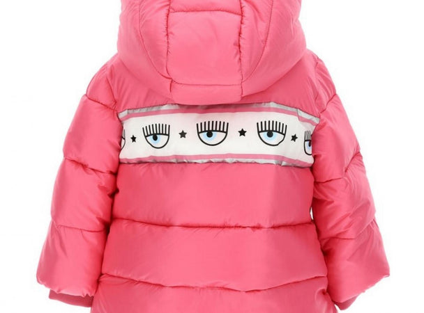 CHIARA FERRAGNI Chiara Ferragni - Piumino Pink Maxilogomania 0095 530100 0040 da bambino