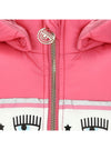 CHIARA FERRAGNI Chiara Ferragni - Piumino Pink Maxilogomania 0095 530100 0040 da bambino