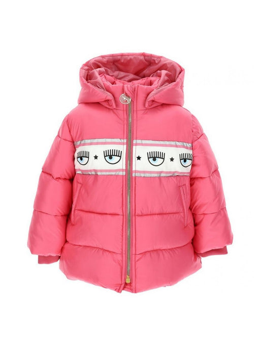 CHIARA FERRAGNI Chiara Ferragni - Piumino Pink Maxilogomania 0095 530100 0040 da bambino