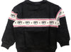 CHIARA FERRAGNI Chiara Ferragni - Felpa Nera Maxilogomania 0050 510608 0250 da bambino