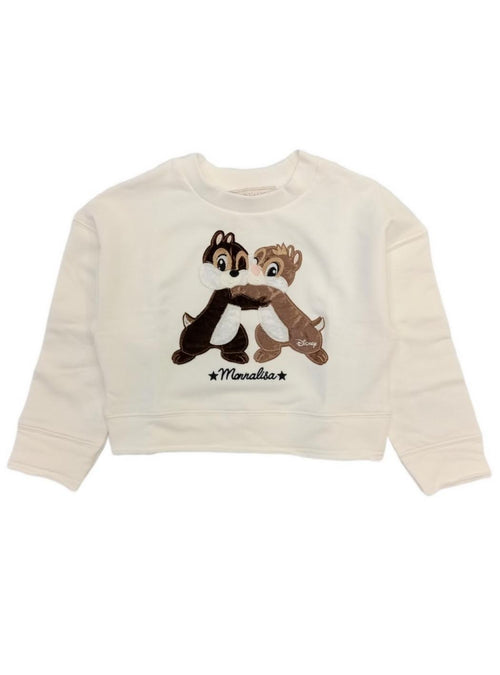 MONNALISA Monnalisa - Felpa Vintage Panna 0001 190610 0054 da bambino