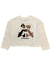 MONNALISA Monnalisa - Felpa Vintage Panna 0001 190610 0054 da bambino