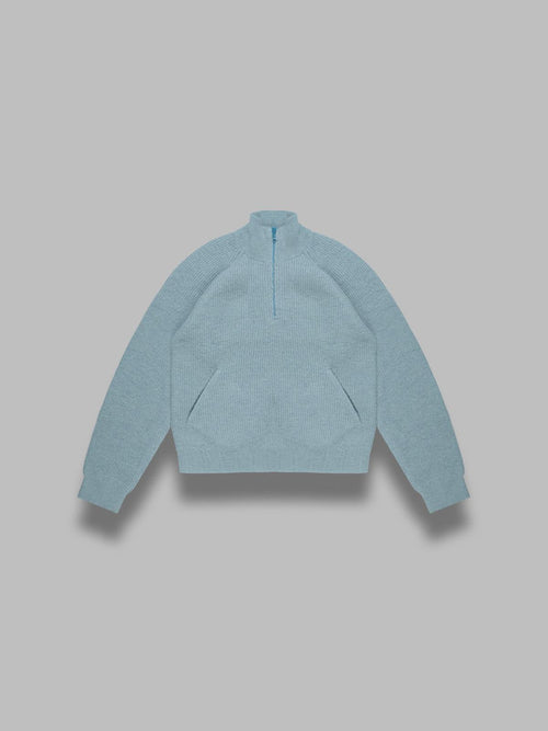 HIKING PATROL essence mohair mixed knit top da uomo