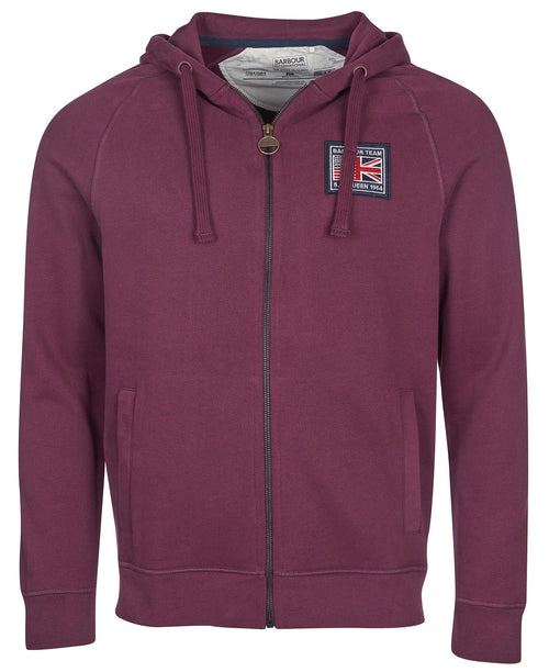 BARBOUR Barbour - Felpa Re94 Merlot MOL0312 da uomo