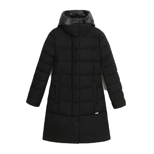 Woolrich - Ut2346 Luxe Puffy Prescott Parka 100 Nero WWOU0516FR da donna