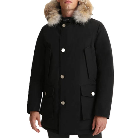 Woolrich - Ut0001 Arctic Detachable Parka Blk WOOU0482MR da uomo