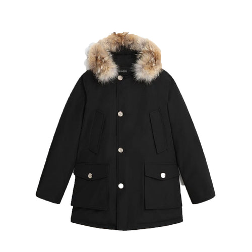Woolrich - Ut0001 Arctic Detachable Parka Blk WOOU0482MR da uomo