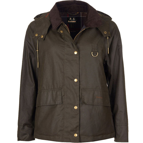 BARBOUR Barbour - Avon Wax Ol71 Olive Classic LWX1081 da donna