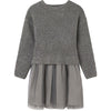 MAYORAL Mayoral - Vestito Grigio 094 Combinato Tricot 7936 da bambino