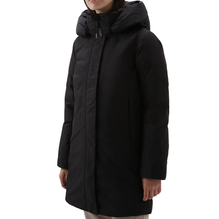 Woolrich - Ut2698 Marshall Parka 100 Nero WWOU0503FR da donna