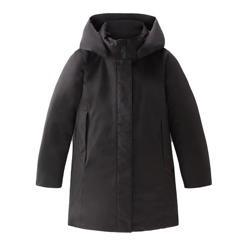 Woolrich - Ut2698 Marshall Parka 100 Nero WWOU0503FR da donna