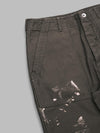 AURALEE washed baggy satin bleached baker pants da uomo