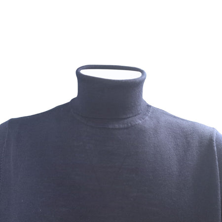 SUN68 Sun68 - Turtle Solid Merinos 07 Navy Blue K41121 da uomo