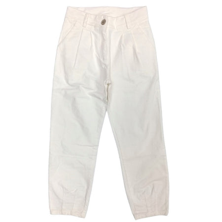 TO BE TOO To Be Too - Pantalone Panna In Velluto TBT1732 da bambino
