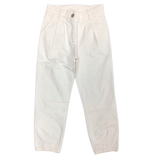 TO BE TOO To Be Too - Pantalone Panna In Velluto TBT1732 da bambino