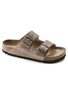 BIRKENSTOCK Birkenstock - Arizona Sfb Tabacco Brown 552813 da donna