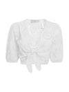 GUESS Guess - Ss Silvia Top G011 Pure White W2GH55 WEJV0 da donna