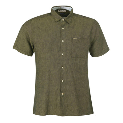 BARBOUR Barbour - Camicia Ol51 Olive MSH5138 da uomo
