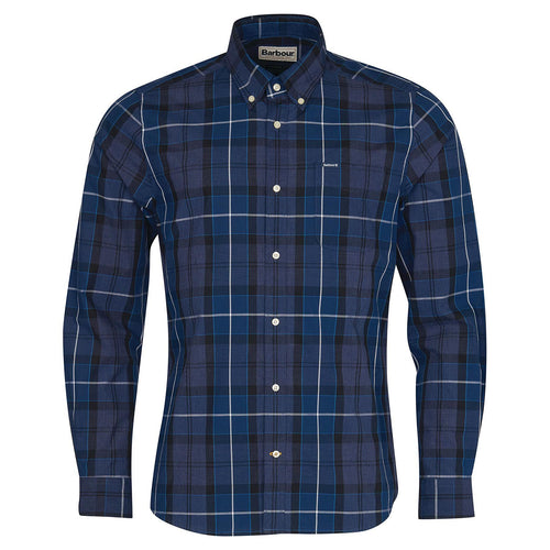 BARBOUR Barbour - Camicia Quadri Bl53 Blu MSH5075 da uomo
