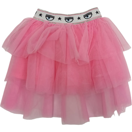 CHIARA FERRAGNI Chiara Ferragni - Gonna Tulle 0095 Fuxia 51A700 T9945 da bambino