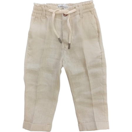 SHAKO' Shako' - Pantalaccio Beige Lino PSK0680BIS da bambino