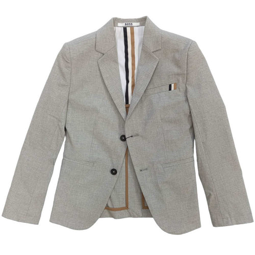 BOSS Boss - Giacca Grigia A32 Elegante J26503 da bambino