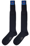 Calze Lunghe Uomo Gallo - Blu Tinta Unita