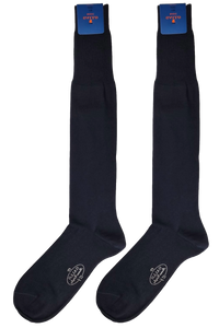 Calze Lunghe Uomo Gallo - Blu Tinta Unita