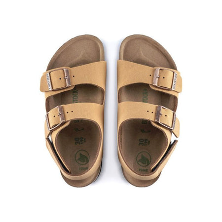 BIRKENSTOCK Birkenstock - Milano Hl Kids Earthly Caramel Veg 1021715 da bambino