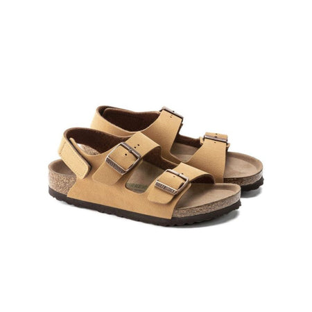 BIRKENSTOCK Birkenstock - Milano Hl Kids Earthly Caramel Veg 1021715 da bambino