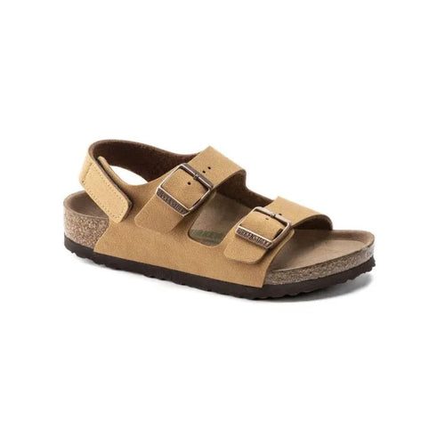 BIRKENSTOCK Birkenstock - Milano Hl Kids Earthly Caramel Veg 1021715 da bambino
