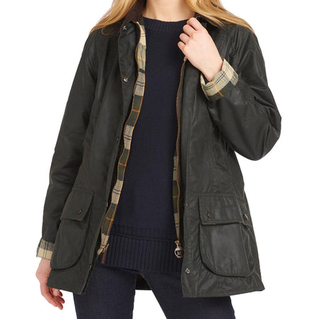 BARBOUR Barbour - Beadnell Wax Jacket Sg91 LWX0667 da donna