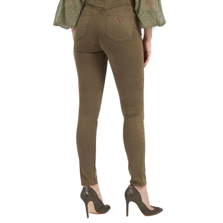 GUESS Guess - Ultra Curve High Button G8f6 Olive M. W2YA56 W93CE da donna