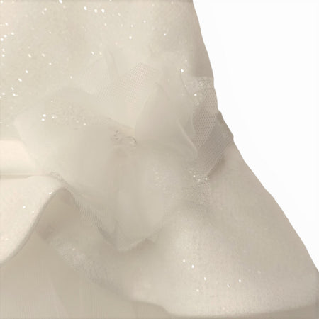 MINu BY MODi Minu By Modi - Abito Bianco Brillantinato N3641/T851 da bambino