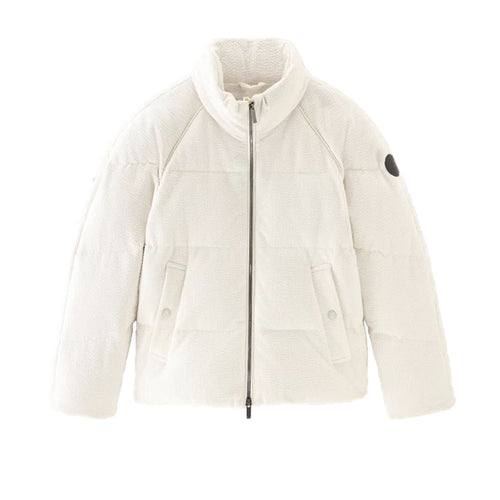 Woolrich - Ut3084 Minehart Jacket 8743 Milky Cream WWOU0739FR da donna