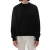 Woolrich - Ut3164 Logo Fleece Sweat. 100 Black WWSW0088FR da donna
