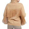 GUESS Guess - Leonie Roll Neck Ls Sweater G197 Khaki Tan W2BR32 Z2WX0 da donna