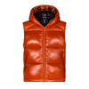 SAVE THE DUCK Save The Duck - Luck15 Dexter Gilet Capp. 70025 Maple Orange D80296M da uomo