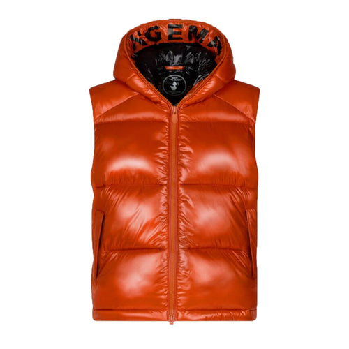 SAVE THE DUCK Save The Duck - Luck15 Dexter Gilet Capp. 70025 Maple Orange D80296M da uomo