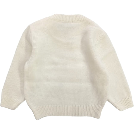 BARCELLINO Barcellino - Maglia In Filo Bianco 105422 da bambino