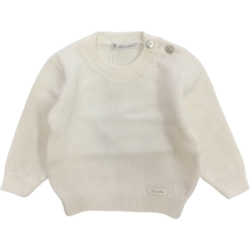 BARCELLINO Barcellino - Maglia In Filo Bianco 105422 da bambino