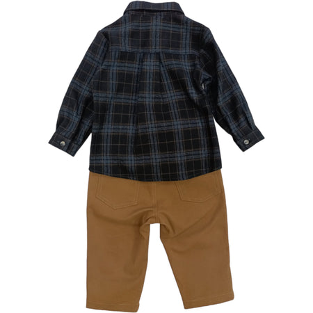 BARCELLINO Barcellino - Completo 2 Pz. Blu/quadri 105405 da bambino