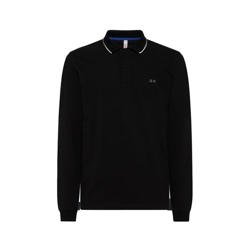 SUN68 Sun68 - Polo Small Stripes 11 Nero A42103 da uomo