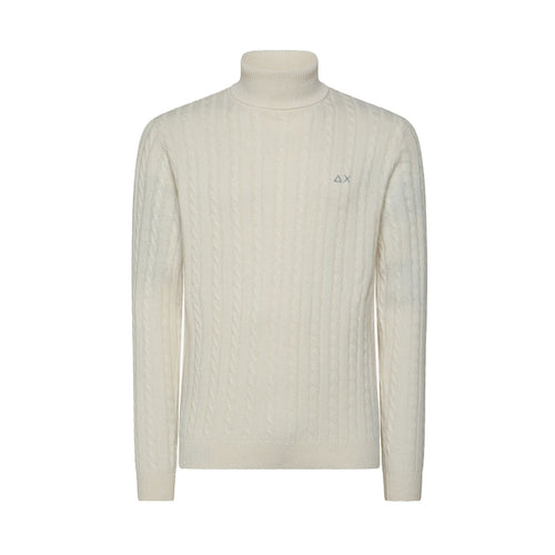 SUN68 Sun68 - Turtle Cable 31 Bianco Panna K42139 da uomo